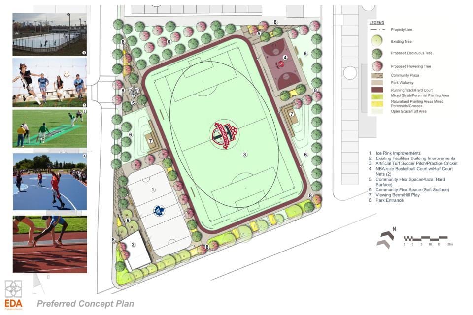 Kartta Elvyttämistä suunnitelma Regent Park Toronto vaihe 3b