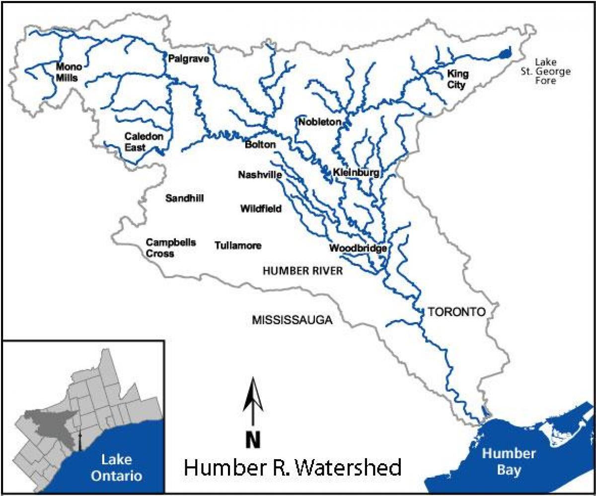 Kartta Humber river
