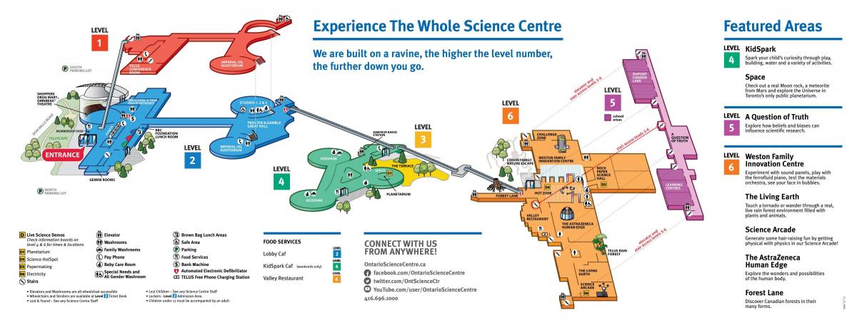 Kartta Ontario science center