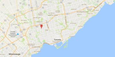 Kartta Amesbury Toronto district