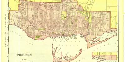Kartta historiallisia Toronto