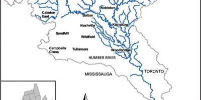 Kartta Humber river