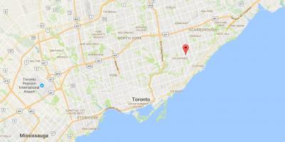 Kartta Ionview Toronto district