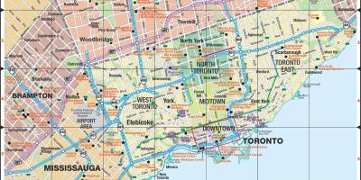 Kartta Pikateillä Toronto