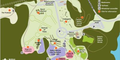Kartta RBG Arboretum
