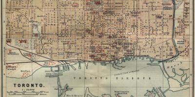 Kartta Toronto 1894