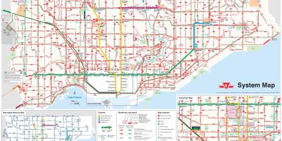 Kartta Toronto bussi