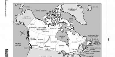Kartta Toronto on kanadan