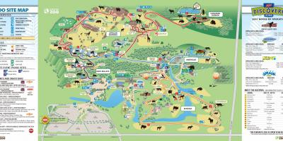 Kartta Toronto zoo