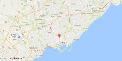 Kartta Toronto Yorkville piirin